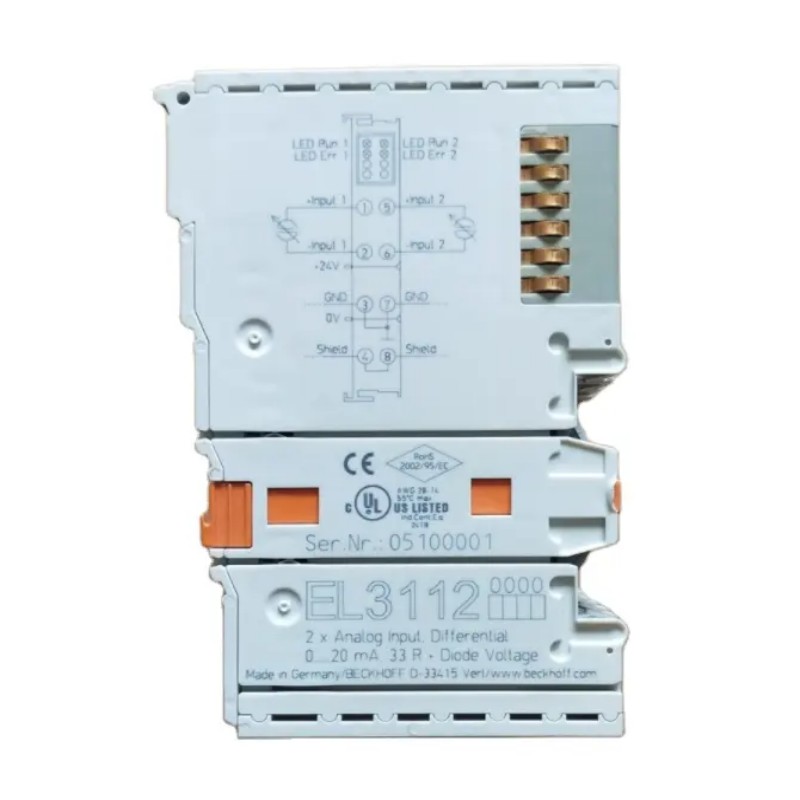 beckhoff EL3112 2-channel anal