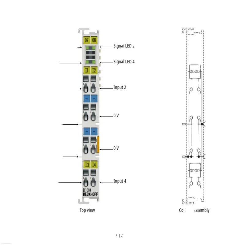 Beckhoff EL1084 | 4-channel di