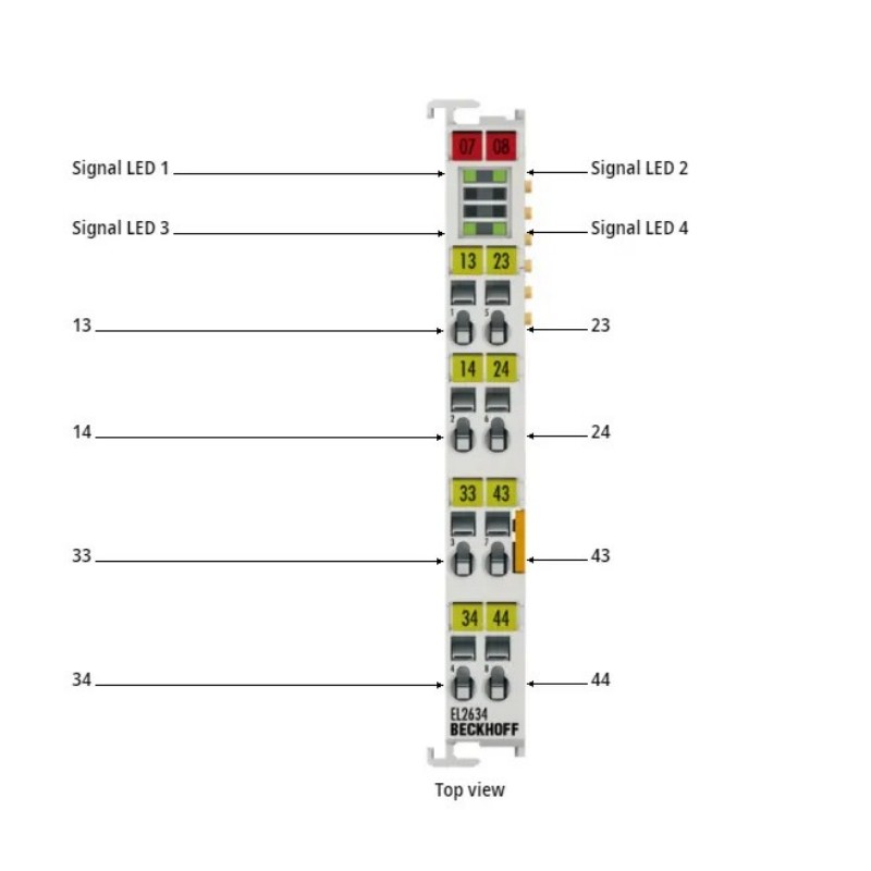 BECKHOFF EL2634 | 4-channel re