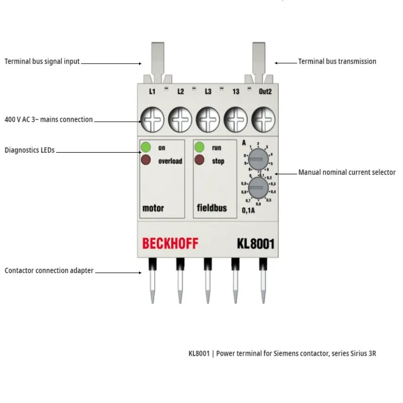 BECKHOFF KL8001 | Power termin