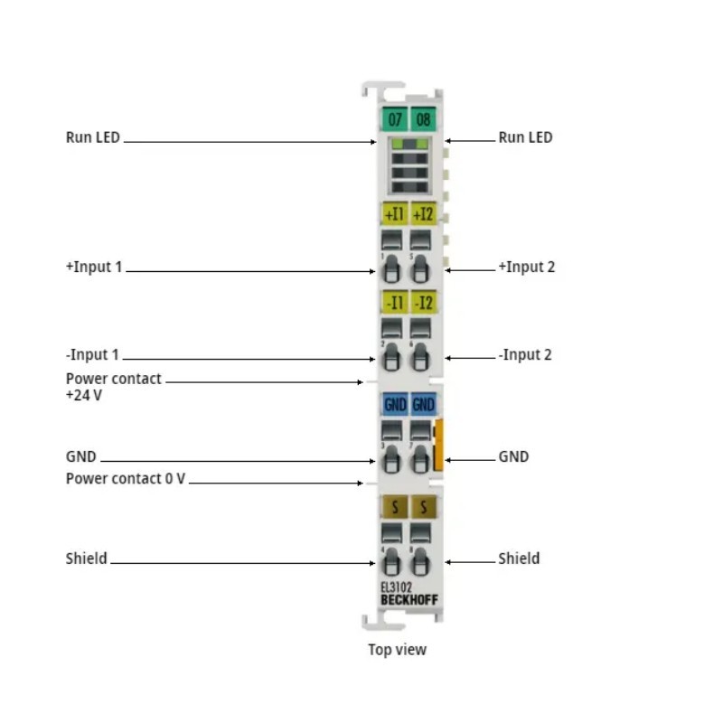 BECKHOFF EL3102 | 2-channel an