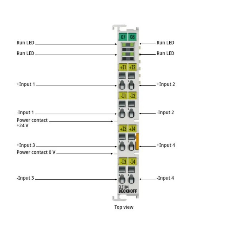 BECKHOFF EL3104 | 4-channel an