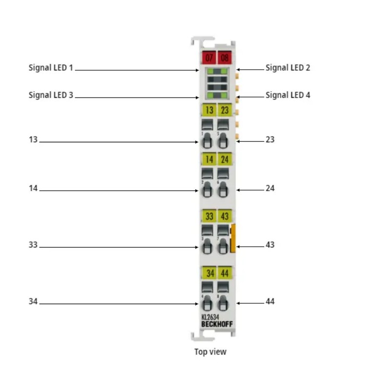 beckhoff KL2634 | 4-channel re